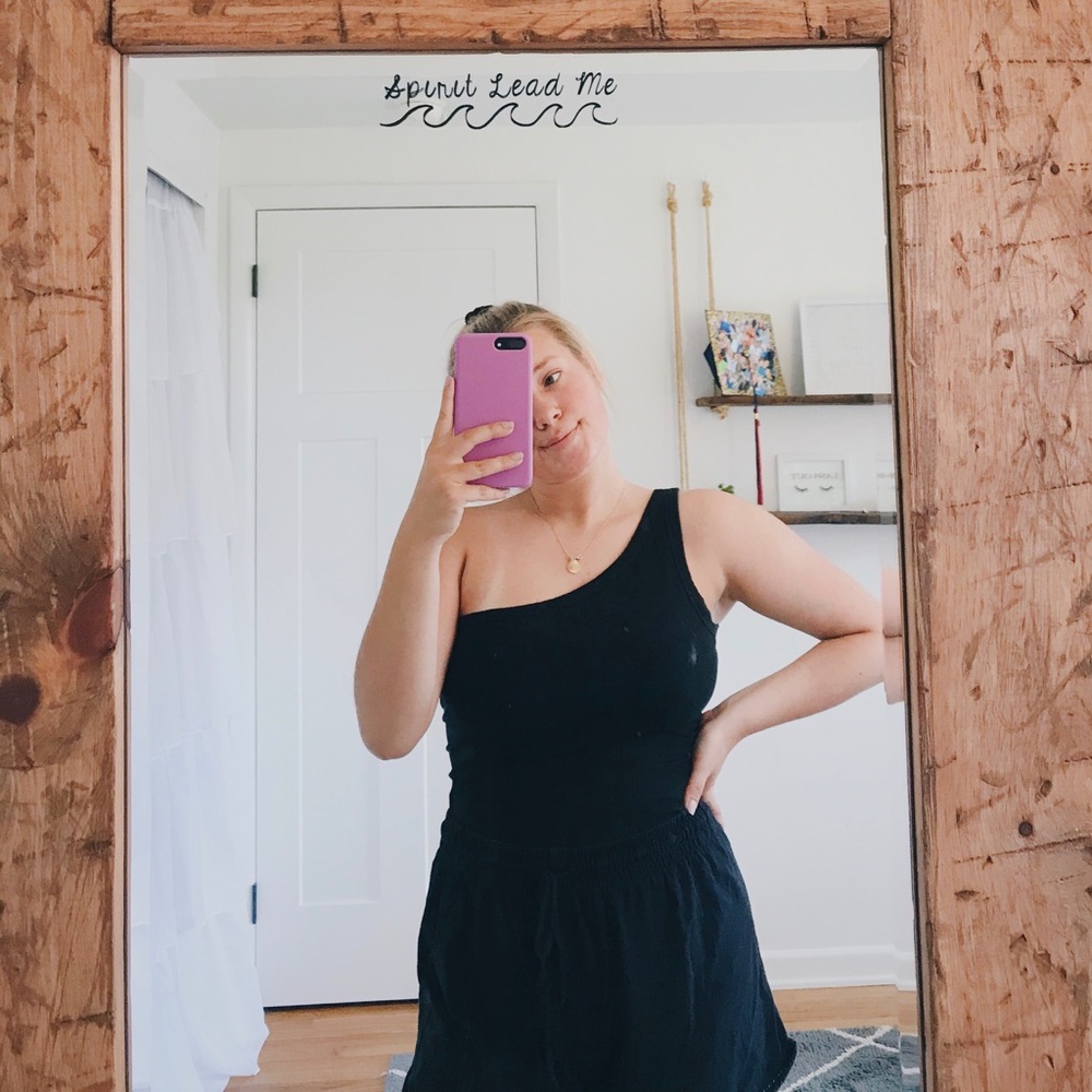 ONE SHOULDER TOP - Picture 3 of 4
